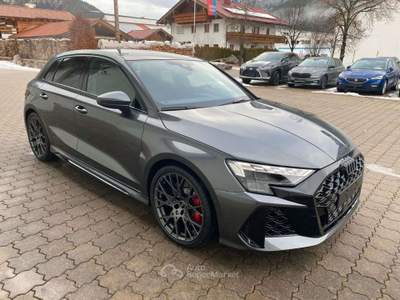 Audi RS 3 SPB NEW MODEL QUATTRO MATRIX 19 SONOS KAMERA TETTO Grigio usata Ciampino
