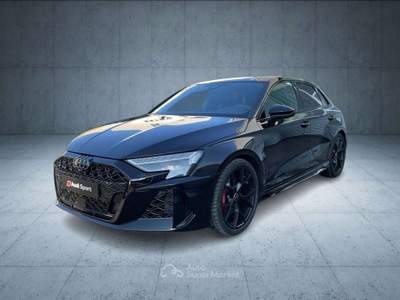 Audi RS 3 SPB NEW MODEL QUATTRO MATRIX 19 SONOS KAMERA TETTO Nero usata Ciampino
