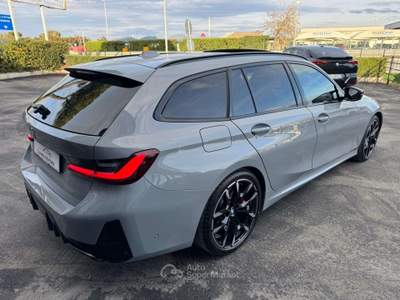 BMW Serie 3 340d 340 M 340D TOURING LASER KAMERA SEDILI A GUSCIO TETTO Grigio usata Ciampino