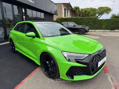 Audi RS 3 SPB NEW MODEL QUATTRO MATRIX 19 SONOS KAMERA TETTO Nero usata Ciampino
