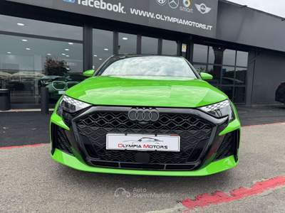 Audi RS 3 SPB NEW MODEL QUATTRO MATRIX 19 SONOS KAMERA TETTO Nero usata Ciampino