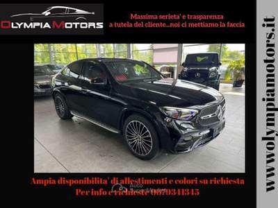 Mercedes-Benz GLC COUPE PREMIUM AMG LED 20 TETTO KAMERA 360 Nero usata Ciampino
