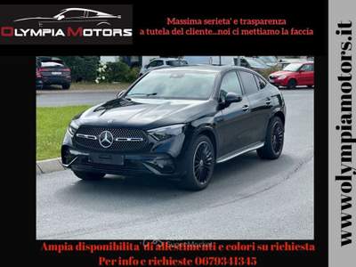 Mercedes-Benz GLC D COUPE PREMIUM AMG LED 20 TETTO KAMERA 360 Nero usata Ciampino