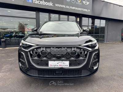 Audi Q5 2.0 TDI SPB S LINE TETTO B&O KAMERA 360 MATRIX 21 Nero usata Ciampino