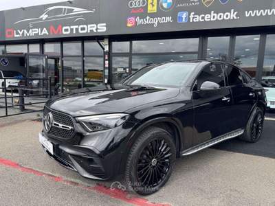 Mercedes-Benz GLC DE COUPE PREMIUM AMG PEDANE 20 TETTO KAMERA 360 Nero usata Ciampino
