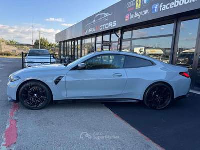 BMW Serie 4 M4 M4 COUPE XDRIVE COMPETITION LASER NAVI 20' H&K CARBON Grigio usata Ciampino