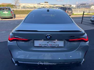 BMW Serie 4 M4 M4 COUPE XDRIVE COMPETITION LASER NAVI 20' H&K CARBON Grigio usata Ciampino