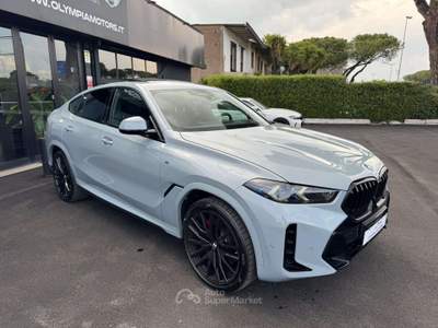 BMW X6 X6 30D XDRIVE M SPORT PRO H&K LASER TETTO KAMERA  21' Grigio usata Ciampino