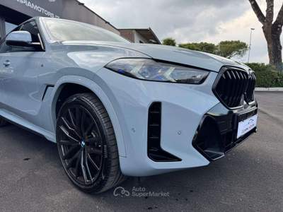 BMW X6 X6 30D XDRIVE M SPORT PRO H&K LASER TETTO KAMERA  21' Grigio usata Ciampino