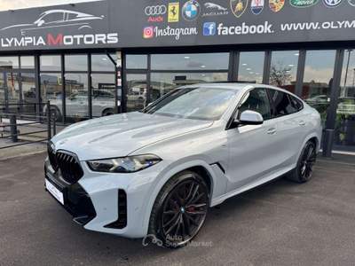 BMW X6 X6 30D XDRIVE M SPORT PRO H&K LASER TETTO KAMERA  21' Grigio usata Ciampino
