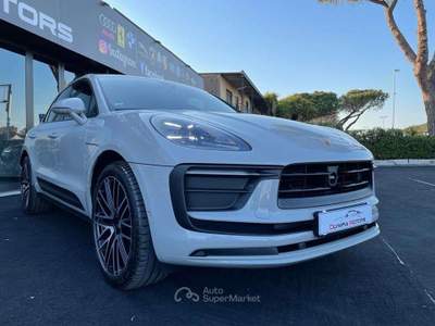 Porsche Macan 2.0 265CV PASM BOSE KAMERA SCARICO 21 TETTO LED Grigio usata Ciampino