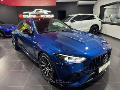 Mercedes-Benz CLE COUPE AMG PREMIUM 4MATIC TETTO LASER KAMERA Blu/Azzurro usata Ciampino