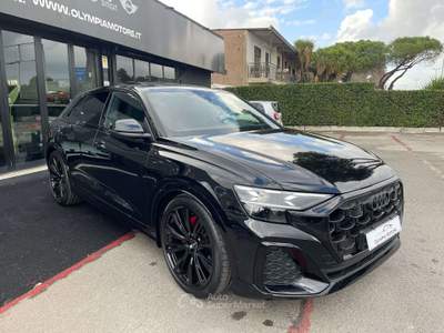Audi Q8 50 TDI 2025 S LINE TETTO KAMERA MATRIX 23 OLED Nero usata Ciampino