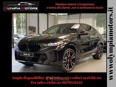 BMW X6 X6 30D XDRIVE M SPORT H&K LASER PANORAMA KAMERA  21' Nero usata Ciampino