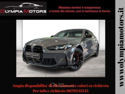BMW Serie 3 M3 M3 COMPETITION XDRIVE CURVED DISPLAY LASER KAMERA Grigio usata Ciampino