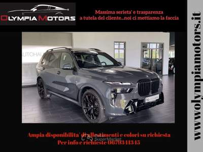 BMW X7 X7 X7 XDRIVE 40D 48V M SPORT PRO 7 POSTI TETTO KAMERA usata Ciampino