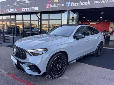 Mercedes-Benz GLC 4M COUPE TETTO BURMASTER LED CARBON KAMERA 360 Grigio usata Ciampino