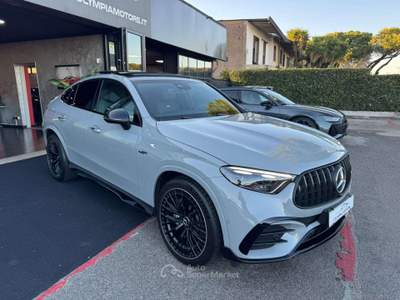 Mercedes-Benz GLC 4M COUPE TETTO BURMASTER LED CARBON KAMERA 360 Grigio usata Ciampino