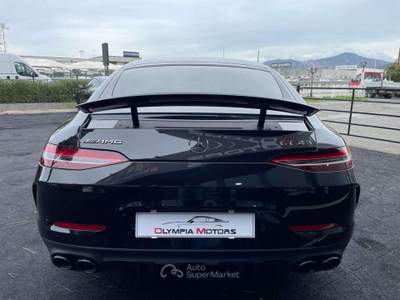 Mercedes-Benz AMG GT 43 COUPE 4M 21' WIDESCREEN PANORAMA BURMESTER Nero usata Ciampino