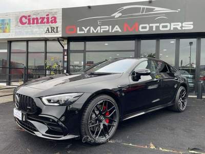 Mercedes-Benz AMG GT 43 COUPE 4M 21' WIDESCREEN PANORAMA BURMESTER Nero usata Ciampino