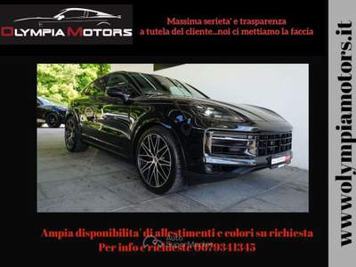 Porsche Cayenne 3.0 COUPE NAVI LED 22 PANORAMA KAMERA PASM Nero usata Ciampino
