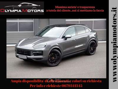 Porsche Cayenne COUPE E-HYBRID NAVI LED PANORAMA KAMERA PASM Grigio usata Ciampino