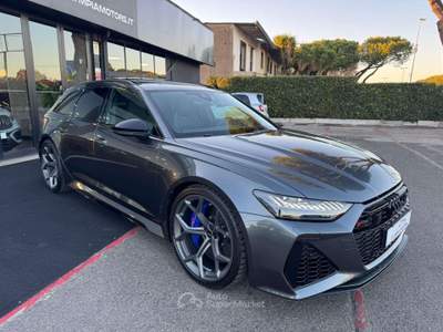Audi RS 6 AVANT 630CV KERAMIC PERFORMANCE MATRIX 22 TETTO Grigio usata Ciampino