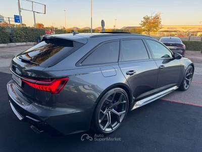 Audi RS 6 AVANT 630CV KERAMIC PERFORMANCE MATRIX 22 TETTO Grigio usata Ciampino