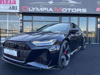 Audi RS 6 AVANT 630CV PERFORMANCE LASER 22 TETTO Nero usata Ciampino