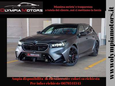 BMW Serie 5 M5 M5 Touring 4.4 727CV PANORAMA CARBON LASER KAMERA 360 Grigio usata Ciampino
