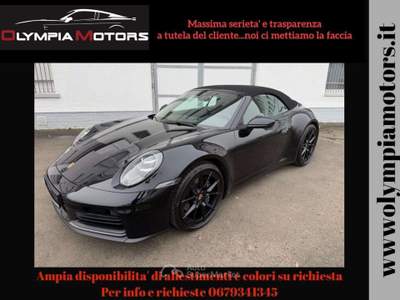 Porsche 911 911.2 NEW CARRERA CABRIO NAVI 21 MATRIX BOSE PASM Nero usata Ciampino
