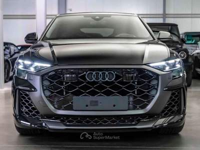 Audi RS Q8 PERFORMANCE KERAMIC TETTO B&O KAMERA MATRIX 23 Nero usata Ciampino