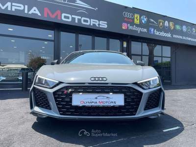 Audi R8 COUPE V10 PERFORMANCE Q4 NAVI LED KERAMIK 20' LED Grigio usata Ciampino