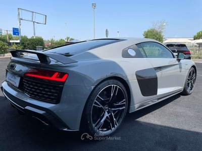 Audi R8 COUPE V10 PERFORMANCE Q4 NAVI LED KERAMIK 20' LED Grigio usata Ciampino