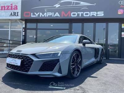 Audi R8 COUPE V10 PERFORMANCE Q4 NAVI LED KERAMIK 20' LED Grigio usata Ciampino