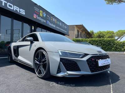 Audi R8 COUPE V10 PERFORMANCE Q4 NAVI LED KERAMIK 20' LED Grigio usata Ciampino