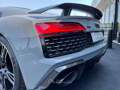 Audi R8 COUPE V10 PERFORMANCE Q4 NAVI LED KERAMIK 20' LED Grigio usata Ciampino