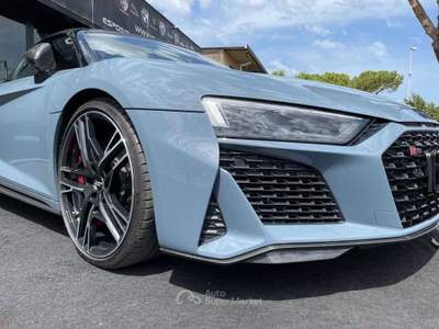 Audi R8 CABRIO V10 PERFORMANCE Q4 KERAMIK NAVI LED 20' LED Grigio usata Ciampino