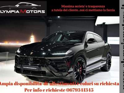 Lamborghini Urus URUS S PANORAMA 23' MATRIX KAMERA B&O KAMERA Nero usata Ciampino