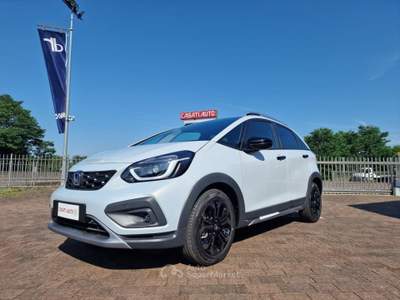 Honda Jazz Crosstar 1.5 hev ecvt Bianco usata Lesmo