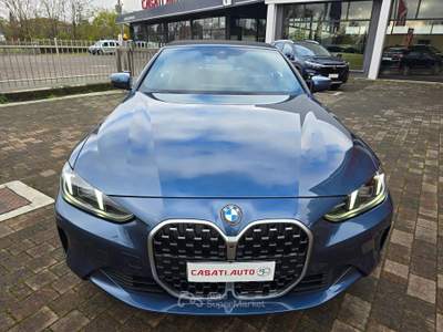 BMW Serie 4 420d CABRIO Rosso usata Lesmo