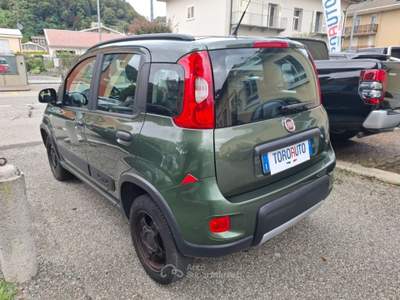 Fiat Panda 0.9 TwinAir Turbo S&S 4x4 Verde usata Varallo