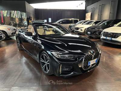 BMW Serie 4 420d d 48V Cabrio Msport Nero usata Pesaro