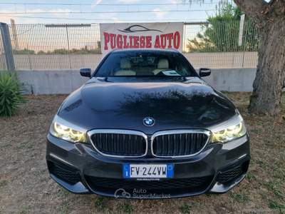 BMW Serie 5 520d 520d aut. Touring Msport TETTO LUCI AMBIENTE Grigio usata Latiano