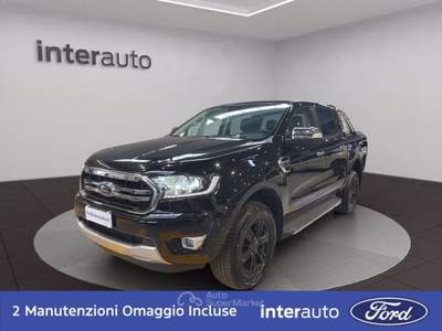 Ford Ranger 2.0 ECOBLUE aut. DC Limited 5 posti Nero usata Liscate