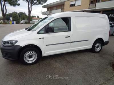 Volkswagen Caddy 1.4 TGI DSG Furgone Maxi Bianco usata Tolentino