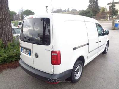 Volkswagen Caddy 1.4 TGI DSG Furgone Maxi Bianco usata Tolentino