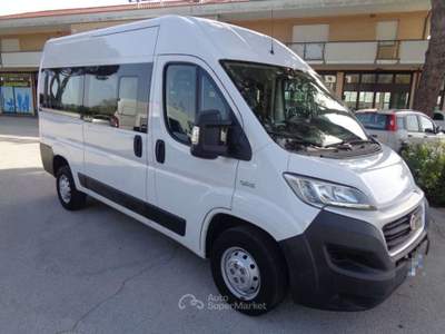 Fiat Ducato 35 3.0 CNG PM-TM Combi 9 POSTI KM55000 Bianco usata Tolentino