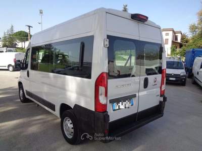 Fiat Ducato 35 3.0 CNG PM-TM Combi 9 POSTI KM55000 Bianco usata Tolentino