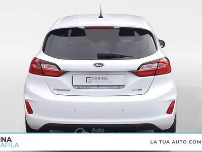 Ford Fiesta Fiesta 5p 1.0 ecoboost h titanium 125cv Bianco usata Marcianise